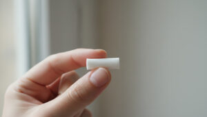 photograph_of_a_small_white_nicotine_pouch_resting_between_finge