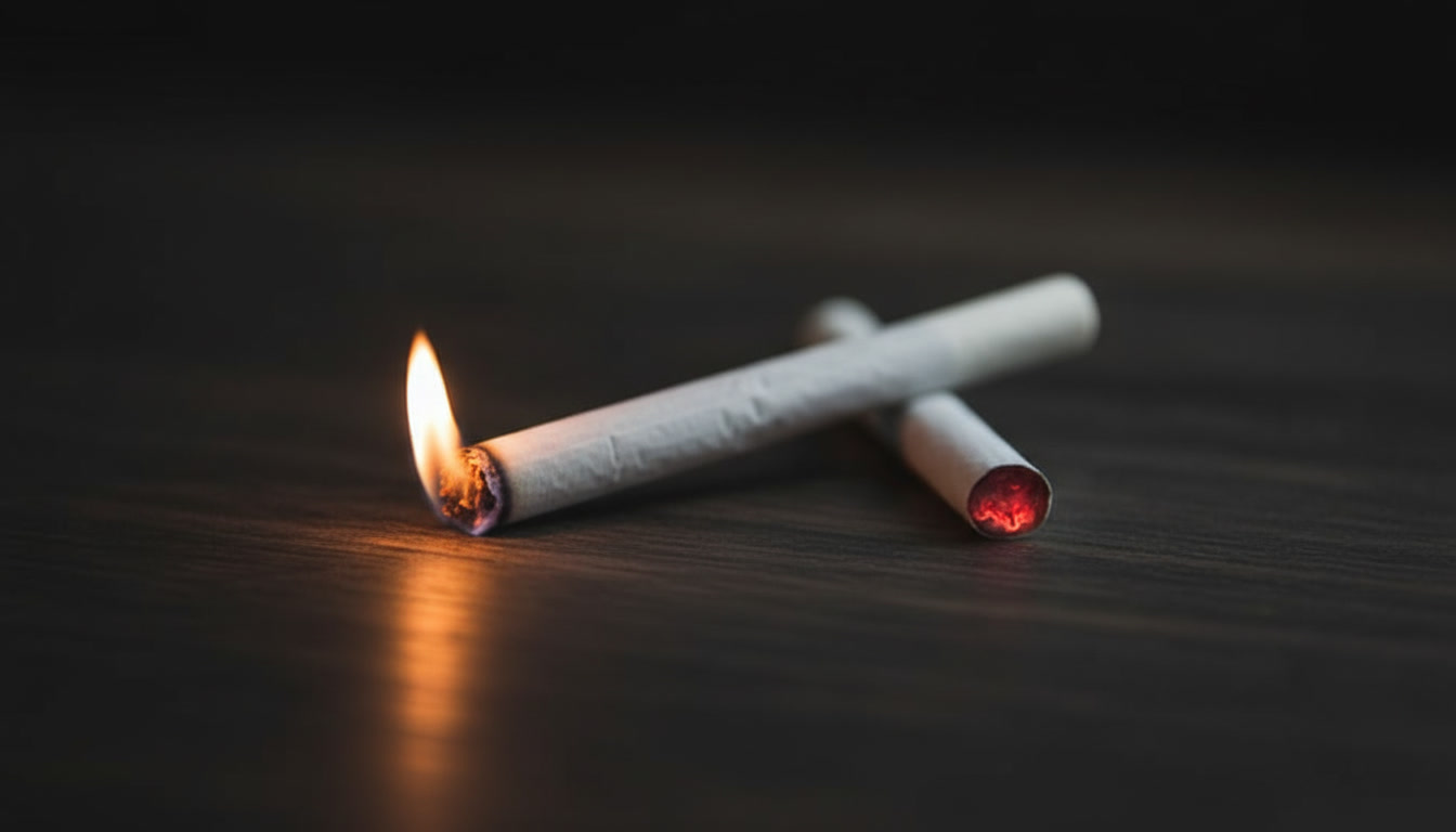 photography_on_dark_wood_table_two_identical_thin_cylindrical_tobacco